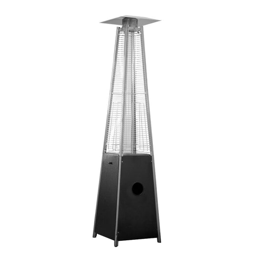 41,000 BTU Pyramid Patio Heater (Black Steel)