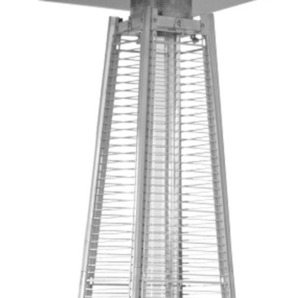 41,000 BTU Pyramid Patio Heater (Black Steel)