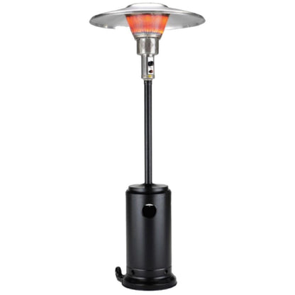 40,000 BTU Freestanding Propane Patio Heater (Black Steel)