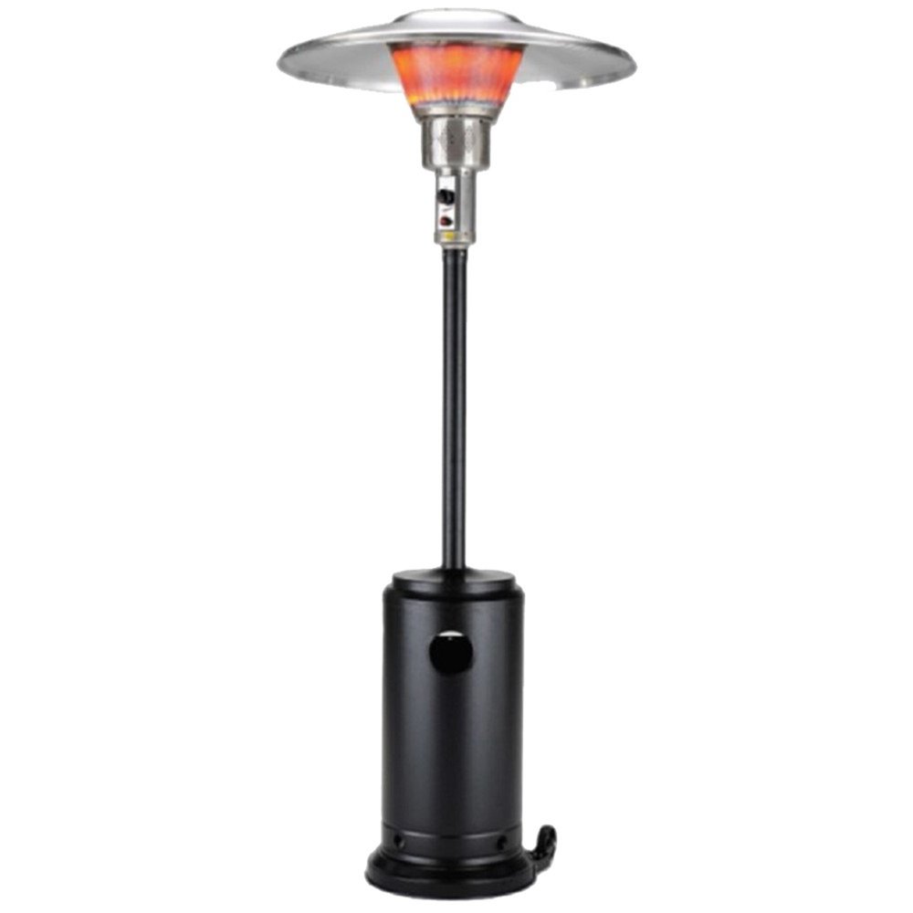 40,000 BTU Freestanding Propane Patio Heater (Black Steel)