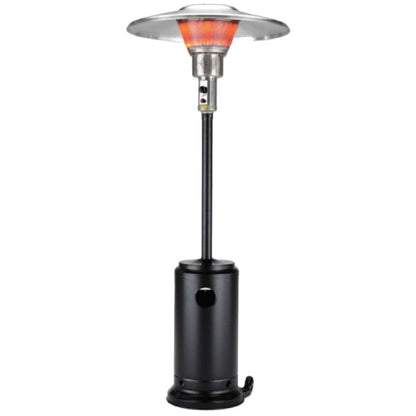 40,000 BTU Freestanding Propane Patio Heater (Black Steel)