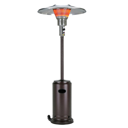 40,000 BTU Freestanding Propane Patio Heater (Bronze Steel)