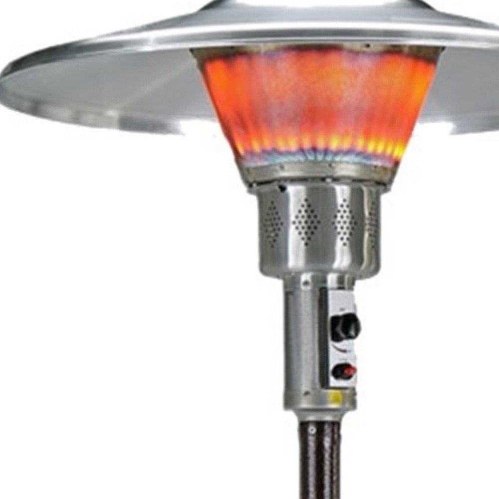 40,000 BTU Freestanding Propane Patio Heater (Bronze Steel)