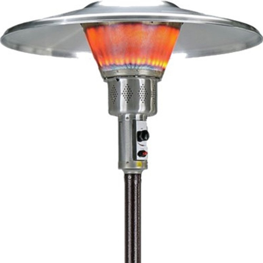 40,000 BTU Freestanding Propane Patio Heater (Bronze Steel)