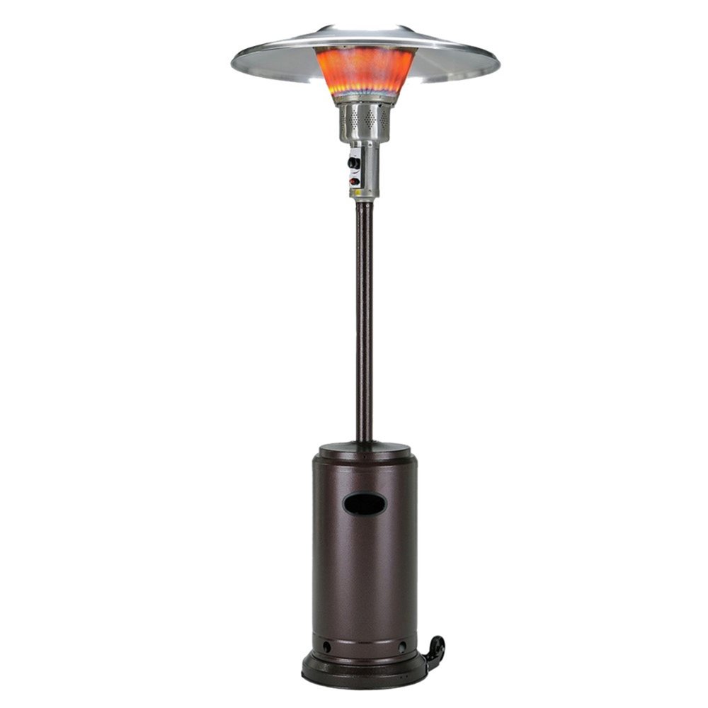 40,000 BTU Freestanding Propane Patio Heater (Bronze Steel)